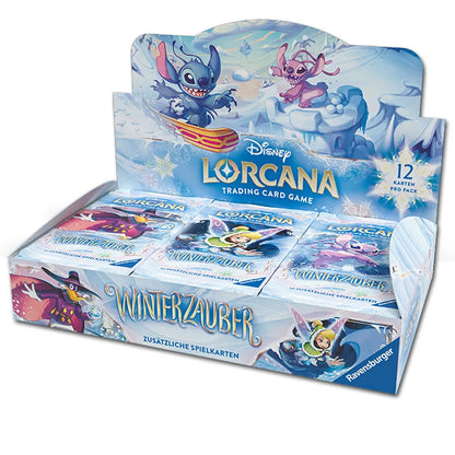 Disney Lorcana: Winterzauber – Display mit 24x Booster-Packs (Deutsch)