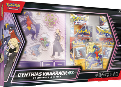 Cynthias Knakrack-ex Premium-Kollektion – Pokémon Karmesin & Purpur TCG