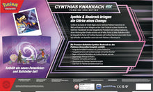 Cynthias Knakrack-ex Premium-Kollektion – Pokémon Karmesin & Purpur TCG