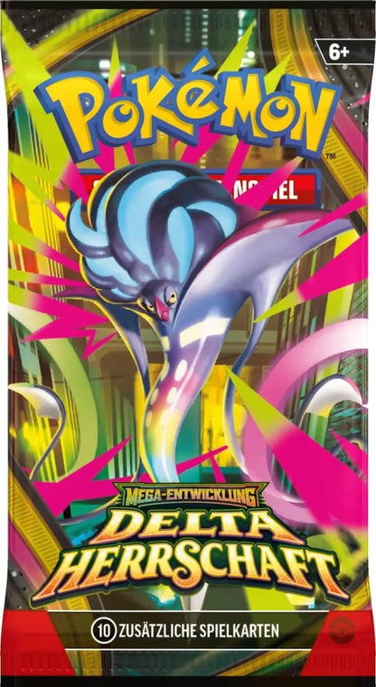 Boosterpack Delta Herrschaft – Mega-Entwicklung – Pokémon TCG (Deutsch)