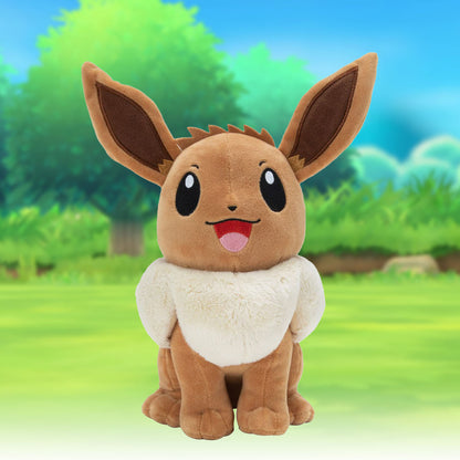 Evoli Smile – Evoli ist gut drauf, du auch? - Pokémon Plüschfigur (30cm)
