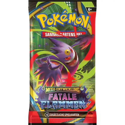 Fatale Flammen Boosterpack – Pokémon Mega-Entwicklung TCG (DE)