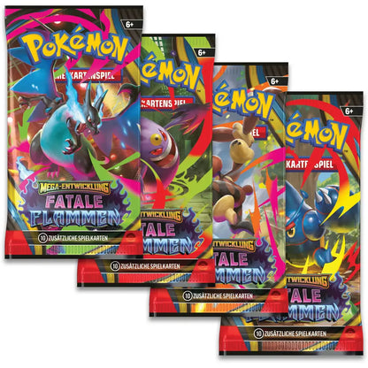 Fatal Flames Booster Display of 36 – Pokémon Mega Evolution TCG (German)