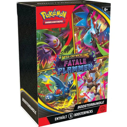 Fatale Flammen Boosterbundle – Pokémon Mega-Entwicklung TCG