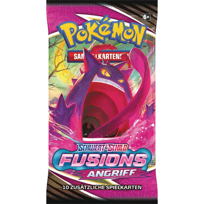 Fusionsangriff Boosterpack – Pokémon Schwert & Schild TCG (Deutsch)