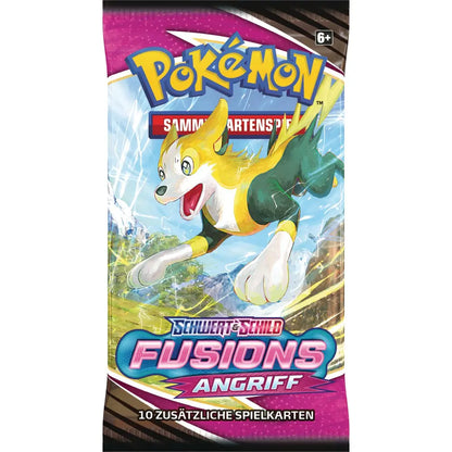 Fusionsangriff Boosterpack – Pokémon Schwert & Schild TCG (Deutsch)