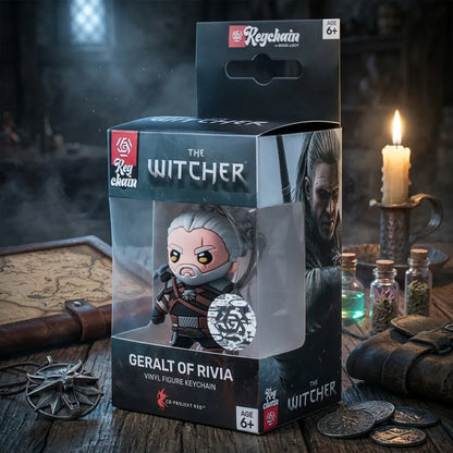Geralt von Rivia Vinyl-Schlüsselanhänger – The Witcher III