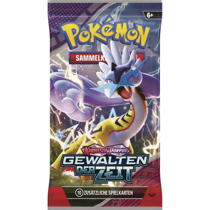 Gewalten der Zeit Boosterpack – Pokémon Karmesin & Purpur TCG