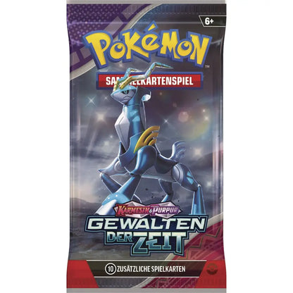 Gewalten der Zeit Boosterpack – Pokémon Karmesin & Purpur TCG