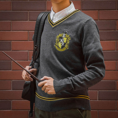 Hufflepuff Strickpullover – Magischer Komfort mit Hausstolz