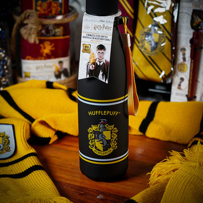 Harry Potter Stainless Steel Water Bottle – Hufflepuff Edition