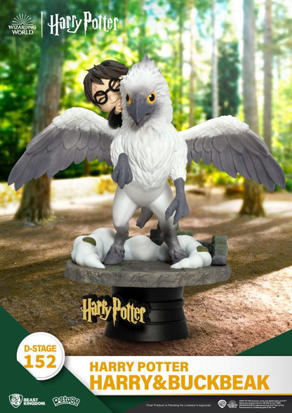 Diorama mit Herz und Hippogreif – Harry & Seidenschnabel in Action!
