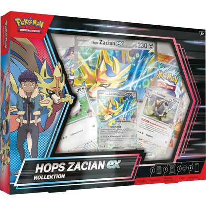 Hopps Zacian-ex Kollektion – Pokémon Karmesin & Purpur TCG (Deutsch)