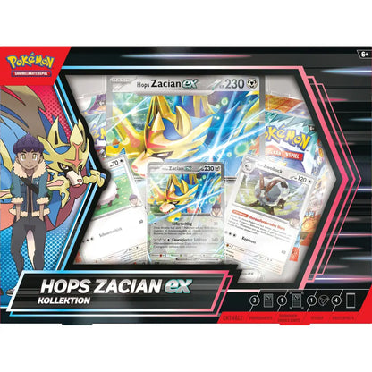 Hopps Zacian-ex Kollektion – Pokémon Karmesin & Purpur TCG (Deutsch)