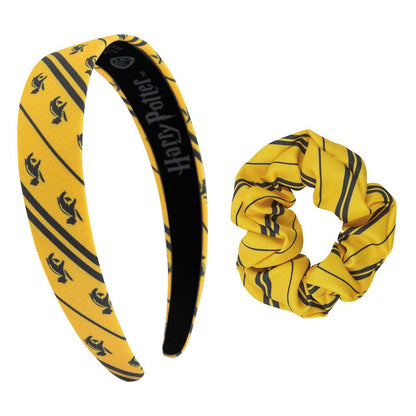 Hufflepuff Hair Accessories 2-Piece Set – Magical Chic with House Character
