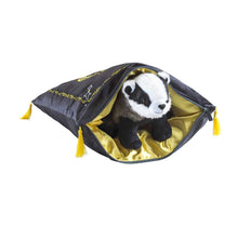Hufflepuff Kuschelkissen mit Plüschfigur – Hausstolz zum Knuddeln
