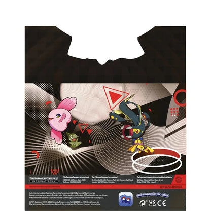 Mini-Tin Pokémon TCG Karmesin & Purpur – Weiße Flamme & Schwarze Blitze (Deutsch)