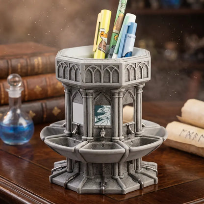 Magischer Harry Potter Stiftehalter mit Schreibset