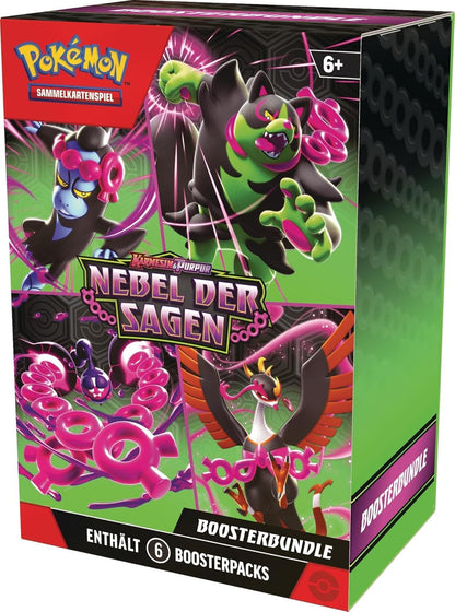 Nebel der Sagen Boosterbundle – Pokémon Karmesin & Purpur TCG (Deutsch)