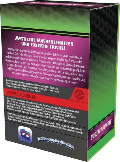 Nebel der Sagen Boosterbundle – Pokémon Karmesin & Purpur TCG (Deutsch)