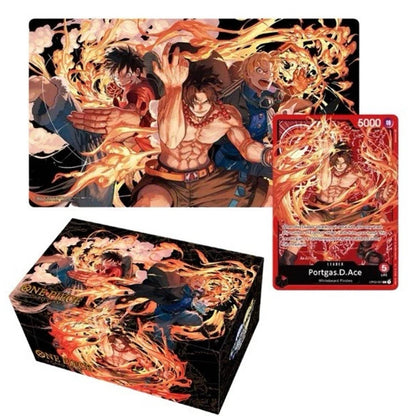 One Piece Special Goods Set Ace, Sabo & Luffy (Englisch) – One Piece Card Game