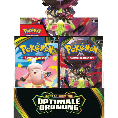 Optymalne porządkowanie boosterów — Pokémon Mega-ewolucja TCG, zestaw (German)