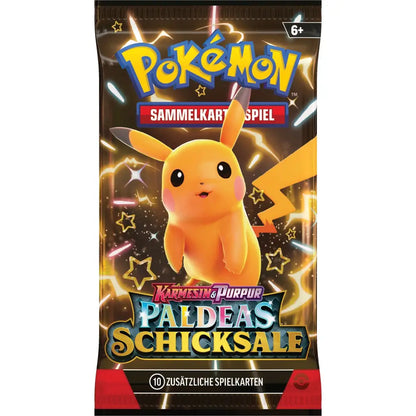 Paldeas Schicksale Boosterpack – Pokémon Karmesin & Purpur TCG (Deutsch)