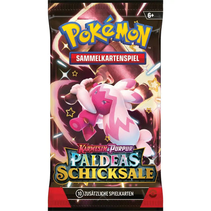Paldeas Schicksale Boosterpack – Pokémon Karmesin & Purpur TCG (Deutsch)