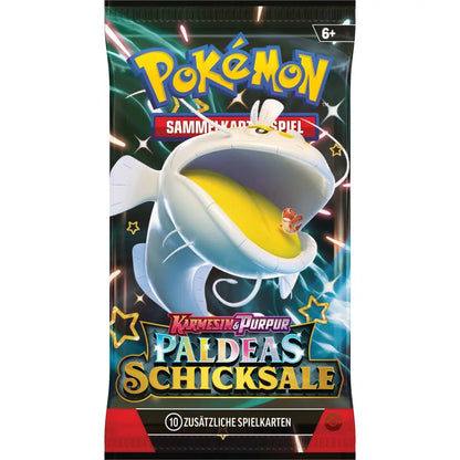 Paldeas Schicksale Boosterpack – Pokémon Karmesin & Purpur TCG (Deutsch)