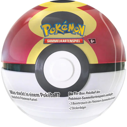 Puszka Poké Ball z 3 boosterami – Pokémon TCG