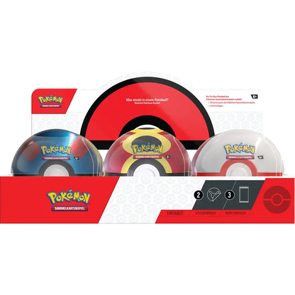 Puszka Poké Ball z 3 boosterami – Pokémon TCG