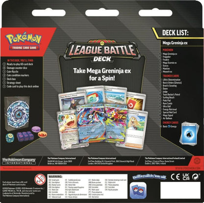 Liga-Kampfdeck Mega-Quajutsu-ex – Pokémon TCG (Deutsch)