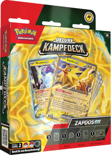 Zapdos-ex Deluxe-Kampfdeck – Pokémon Karmesin & Purpur TCG (Deutsch)