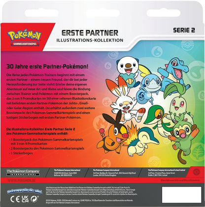 Kolekcja Ilustracji z Pierwszymi Partnerami, Seria 2 – Pokémon TCG (DE)