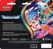 Wachsendes Chaos 3-Pack-Blister Glutexo – Pokémon Mega-Entwicklung TCG (DE)