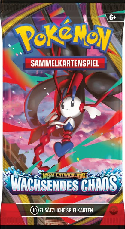 Wachsendes Chaos Boosterpack – Pokémon Mega-Entwicklung TCG (DE)