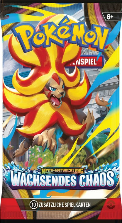 Wachsendes Chaos Boosterpack – Pokémon Mega-Entwicklung TCG (DE)