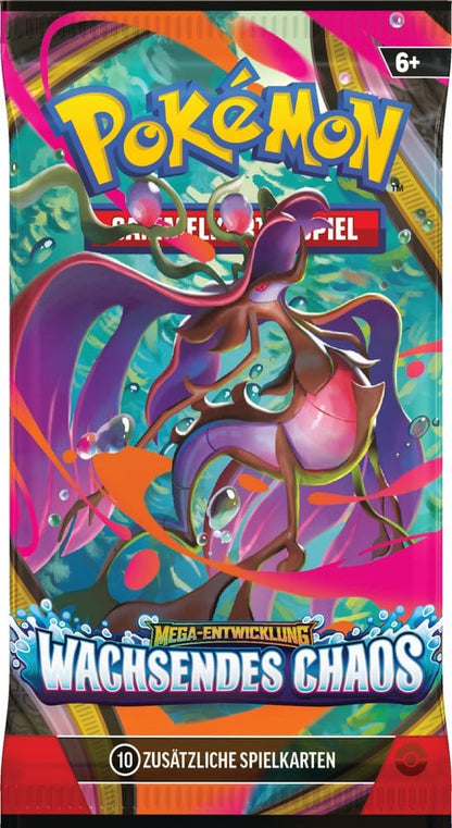 Wachsendes Chaos Boosterpack – Pokémon Mega-Entwicklung TCG (DE)