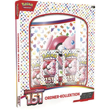 151 Ordner-Kollektion – Pokémon Karmesin & Purpur TCG