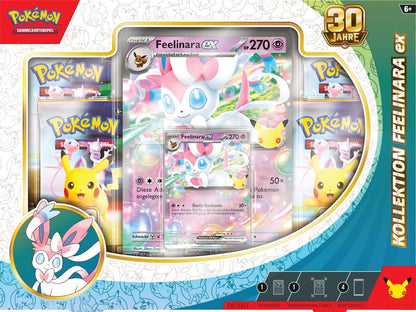 Feelinara ex Zestaw Rocznicowy - Pokémon TCG 30 lat (Niemiecki)