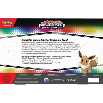 Pokémon TCG: Scarlet & Violet – Prismatic Paldean Entwicklungen Akcesoria: Torebka na akcesoria (German)