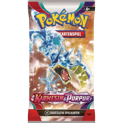 Karmesin & Purpur Base Set Boosterpack – Pokémon Karmesin & Purpur TCG (DE)