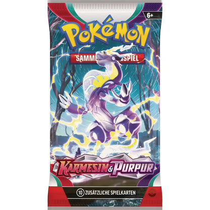 Karmesin & Purpur Base Set Boosterpack – Pokémon Karmesin & Purpur TCG (DE)