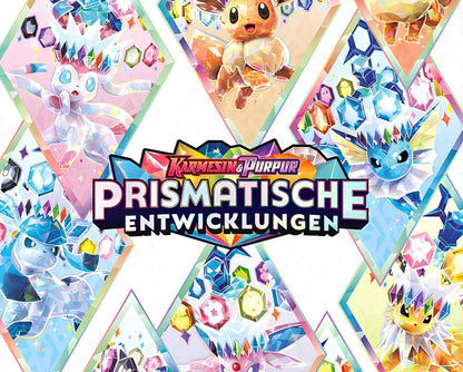 Prismatic Paldea Mini Tin Box – Pokémon Scarlet & Violet TCG (German)