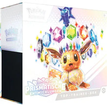 Prismatische Entwicklungen Top-Trainer-Box – Pokémon Karmesin & Purpur TCG