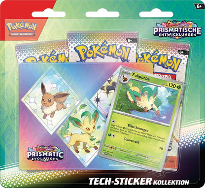 Prismatische Entwicklungen Tech-Sticker-Kollektion – Pokémon Karmesin & Purpur TCG (DE)
