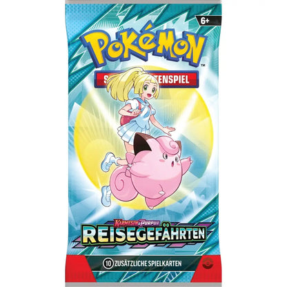 Reisegefährten Boosterpack – Pokémon Karmesin & Purpur TCG (DE)