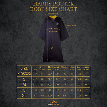 Hufflepuff Zauberergewand (Deluxe) – Treue mit Stil aus Harry Potter