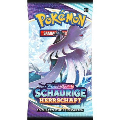 Schaurige Herrschaft Boosterpack – Pokémon Schwert & Schild TCG (Deutsch)
