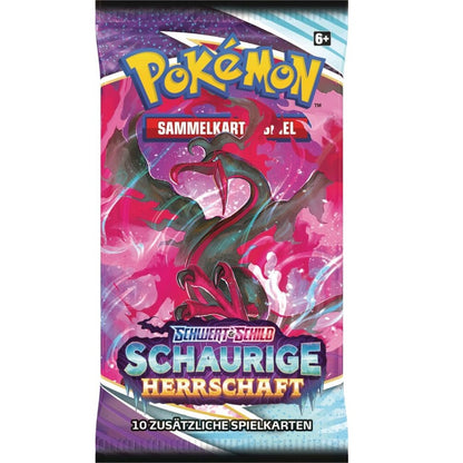 Schaurige Herrschaft Boosterpack – Pokémon Schwert & Schild TCG (Deutsch)